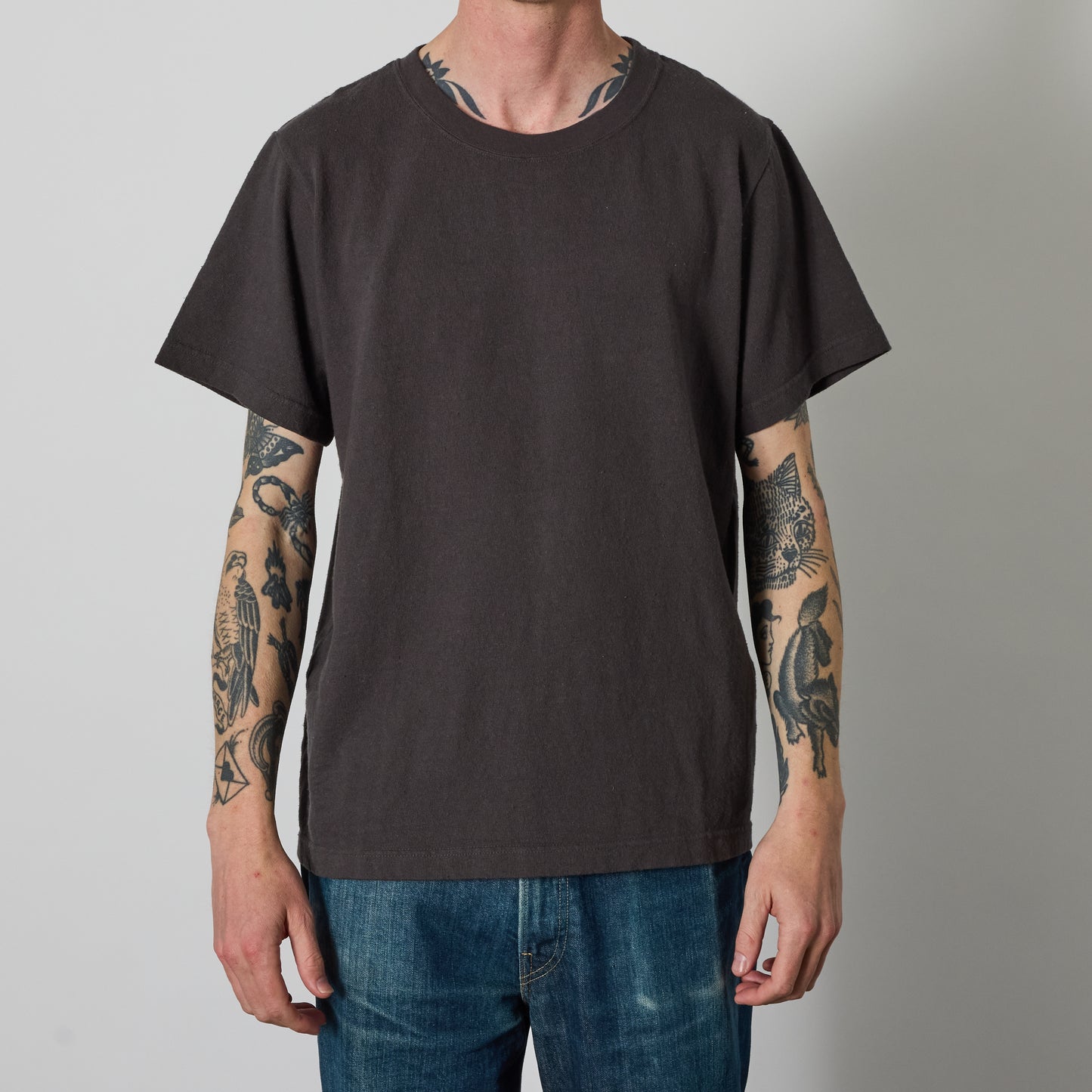 Travelers Shirt 02 - Washed Black Recycled Cotton