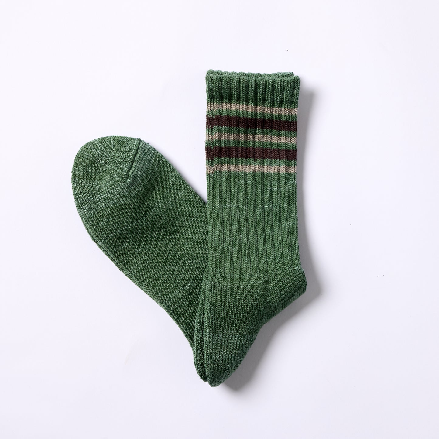 Daily Sock 05 - Linen Cotton Tube Sock - Forest