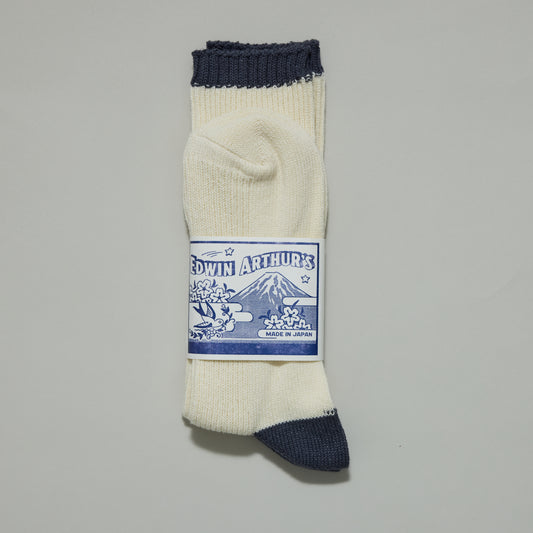 Daily Sock 02 - Linen Blend - Ivory