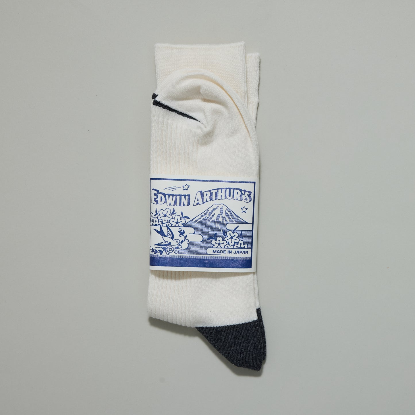 Daily Sock 01 - Cashmere Blend - White