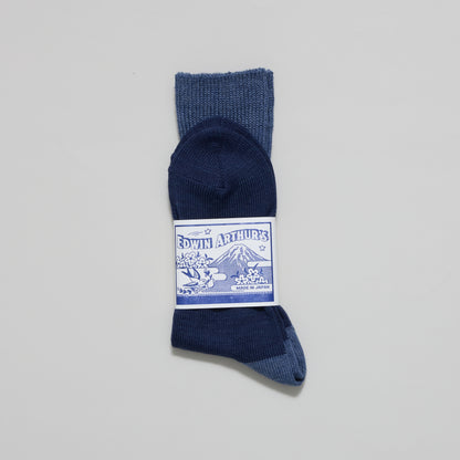 Daily Sock 03 - Silk Blend - Blue