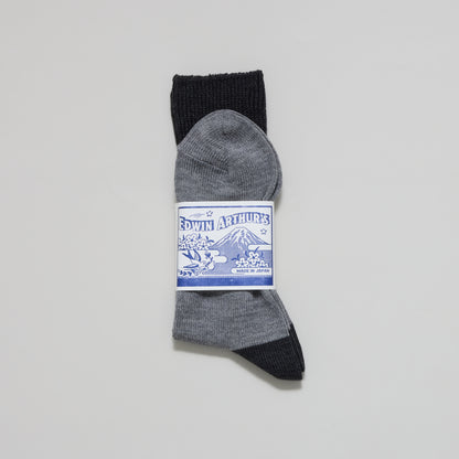 Daily Sock 03 - Silk Blend - Grey