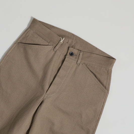 Yume Pant - Dark Khaki Drill Twill