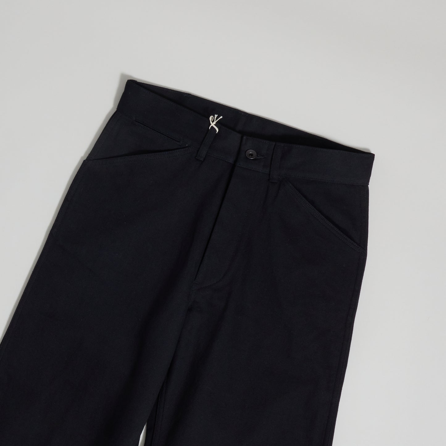 Yume Pant - Black Drill Twill