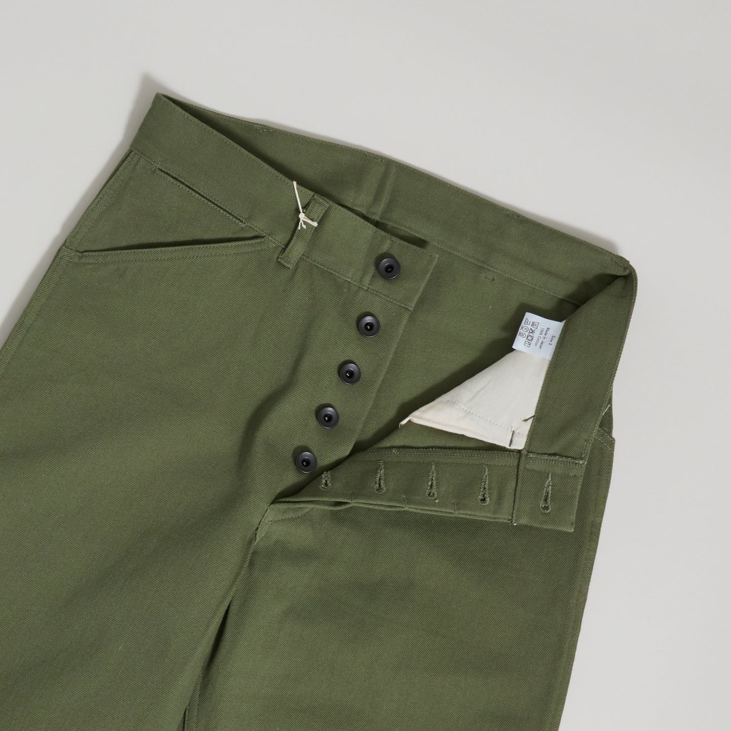Yume Pant - Olive Drill Twill