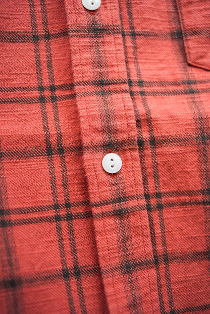 Rag Shirt 02: Red Cotton Slub Check